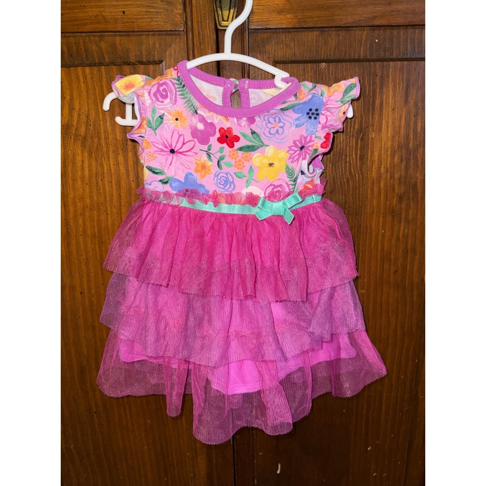 Matilda Jane Floral‎ Tulle Dress – Size 3-6M